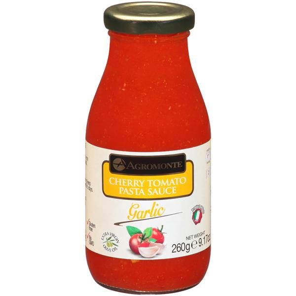 slide 1 of 1, Agromonte Garlic Cherry Tomato Pasta Sauce, 9.17 oz