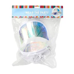 Meijer Bridal Holographic Visors 4ct