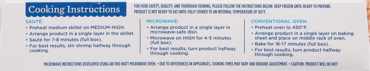 slide 6 of 9, SeaPak Classic Shrimp Scampi 10 oz, 10 oz