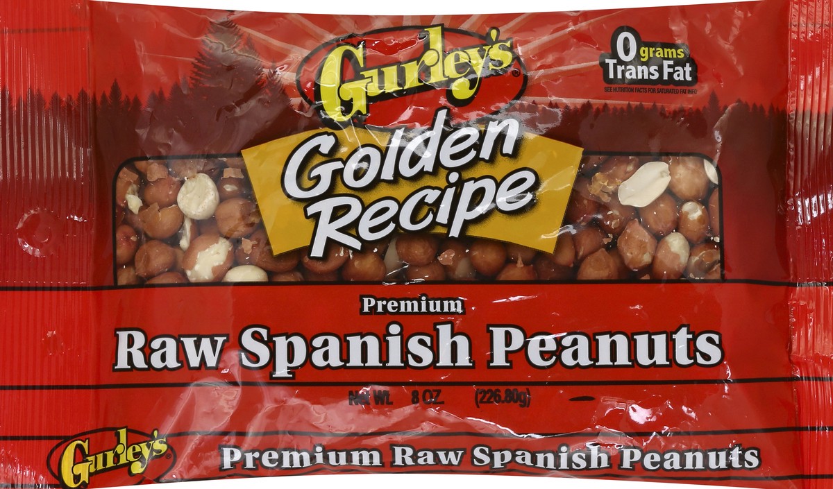 slide 5 of 5, Gurley's Gurleys Raw Spanish Peanuts, 8 oz