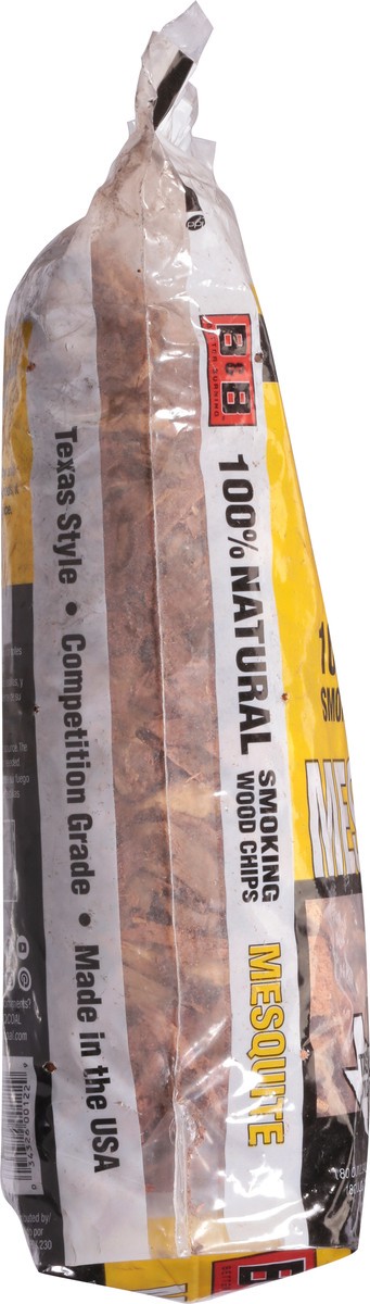 slide 10 of 11, B & B Mesquite 100% Natural Smoking Wood Chips 2.94 l, 2.94 liter