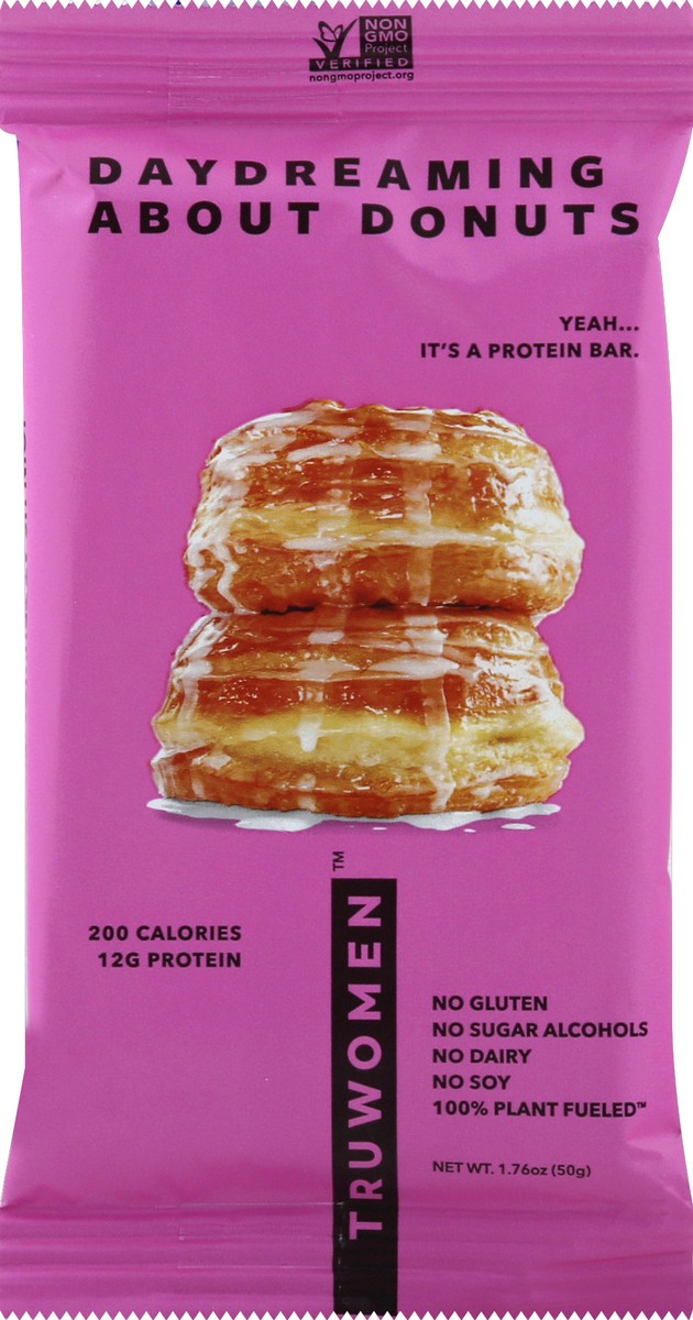 slide 3 of 6, Trubar Daydreaming About Donuts Protein Bar 1.76 oz, 1.76 oz