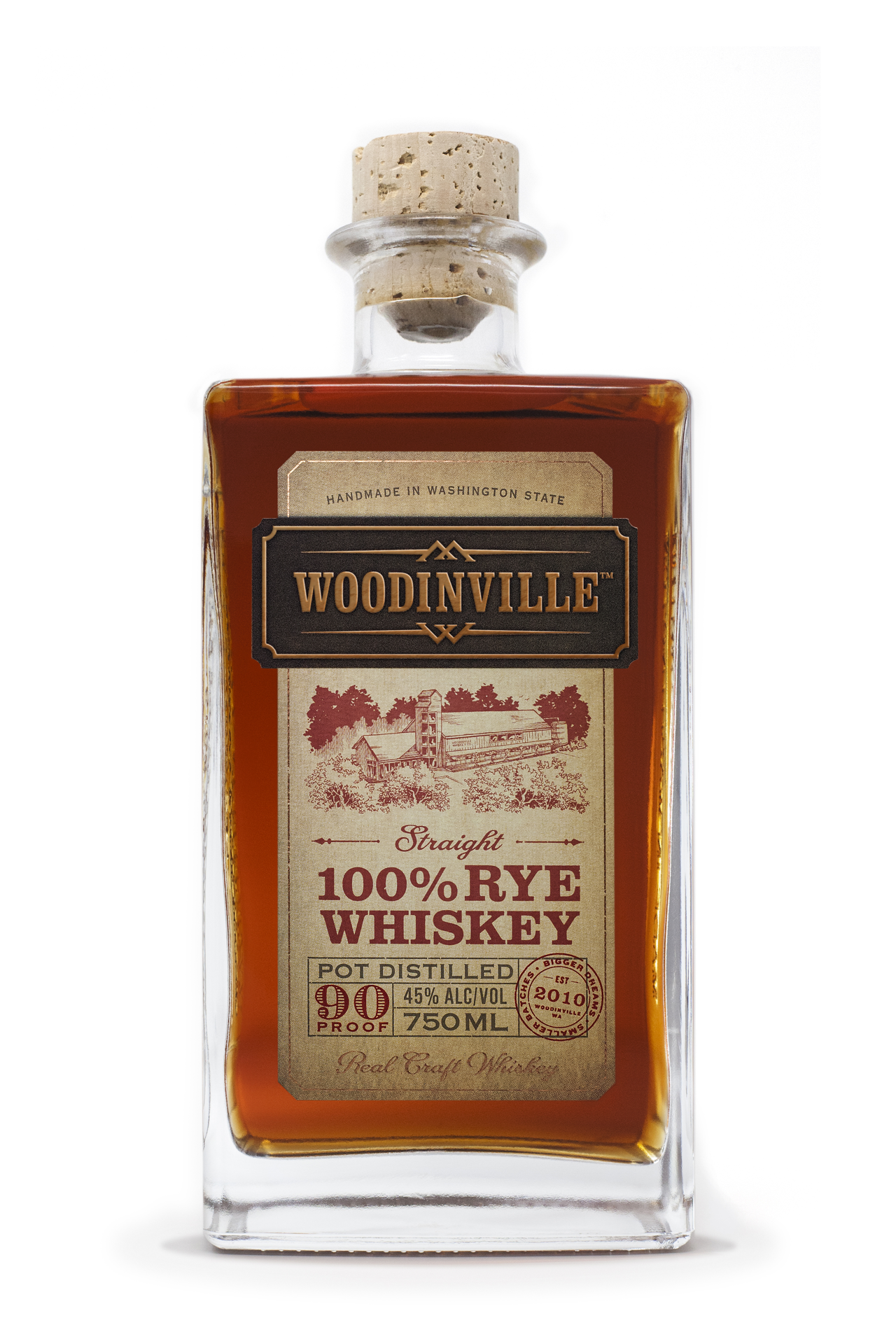 slide 1 of 1, Woodinville 100% Straight Rye Whiskey 750 ml, 750 ml
