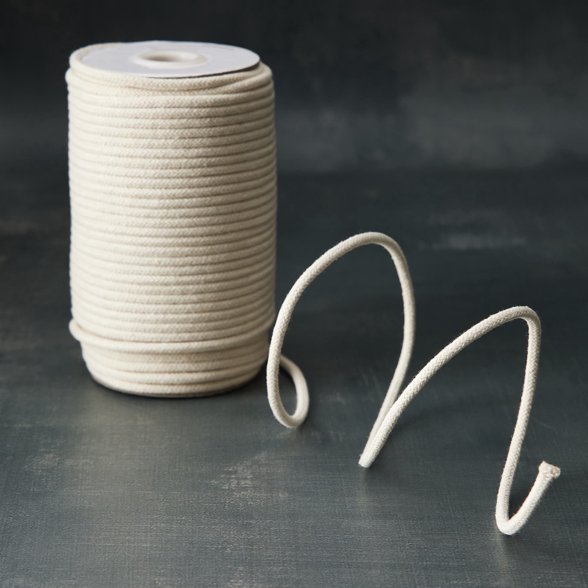 slide 4 of 4, Cotton Macrame Cording By Bead Landing, 4 mm