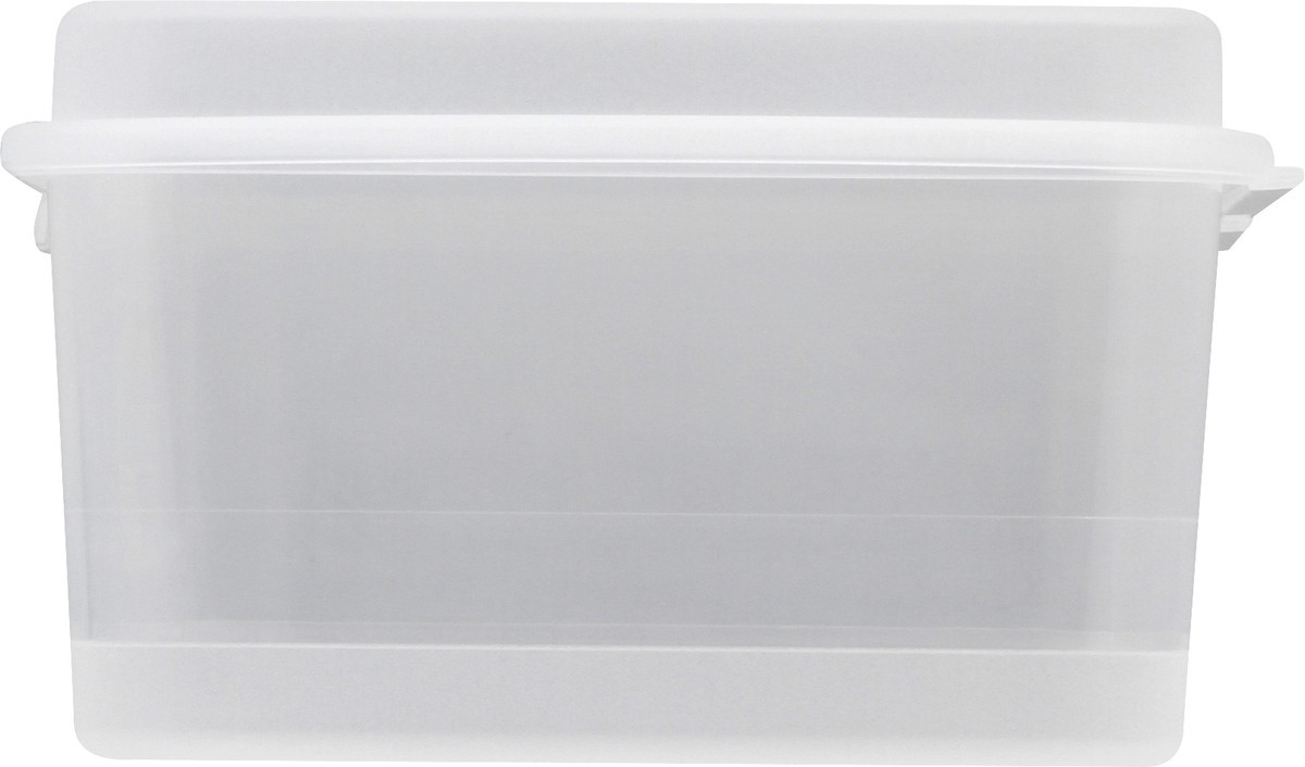 slide 7 of 9, Sterilite Flip Top Storage Container 13-1/8 In. X 7-5/8 In., Clear, 1 ct