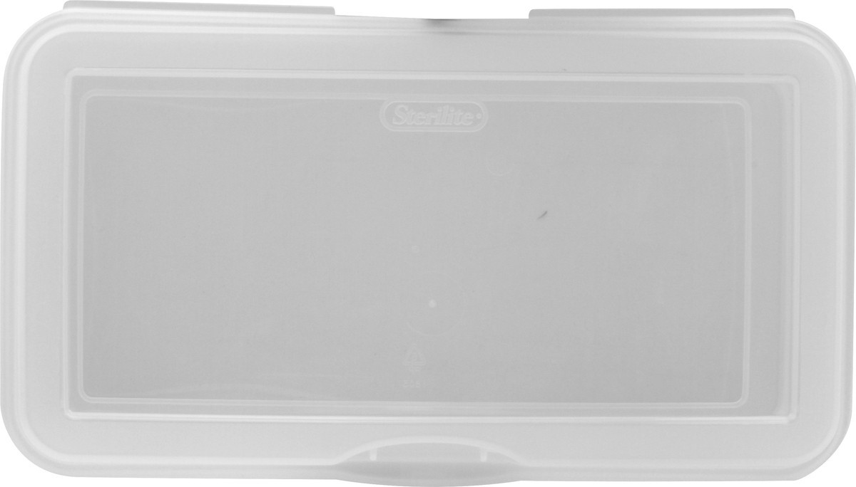 slide 9 of 9, Sterilite Flip Top Storage Container 13-1/8 In. X 7-5/8 In., Clear, 1 ct