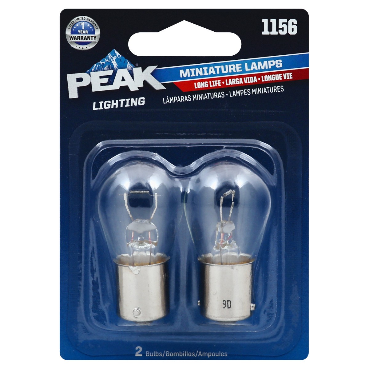 slide 2 of 7, PEAK Miniature Lamps 2 ea, 2 ct