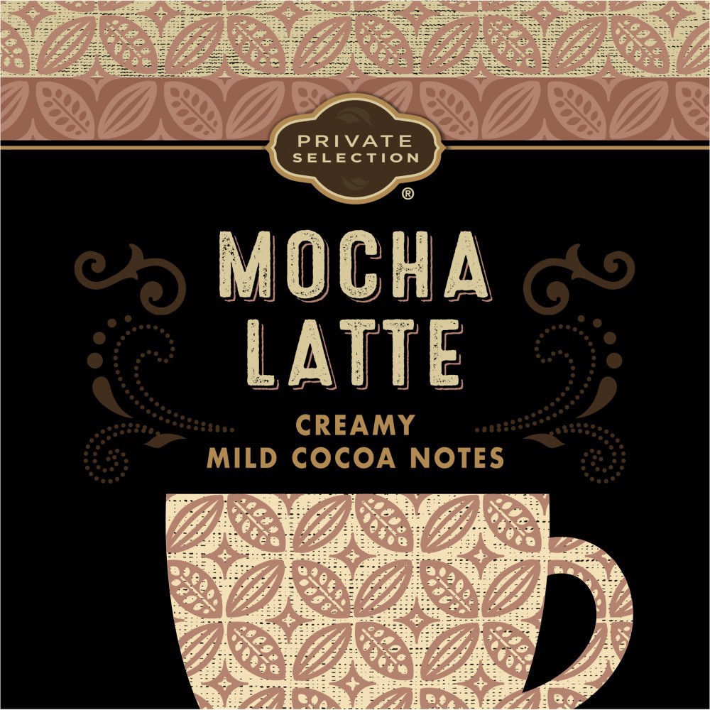slide 5 of 5, Private Selection Fair Trade Mocha Latte Medium Roast Ground Coffee - 12 oz, 12 oz