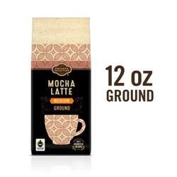 Private Selection Fair Trade Mocha Latte Medium Roast Ground Coffee - 12 oz
