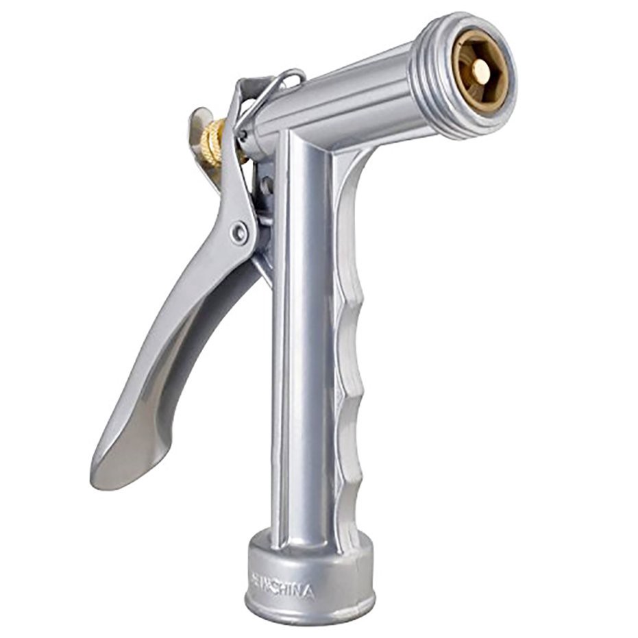 slide 1 of 1, Melnor Rear Trigger Metal Water Nozzle, 5 ft