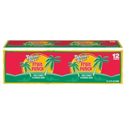 Tahitian Treat Fruit Punch Soda, 12 fl oz Cans, 12 Pack