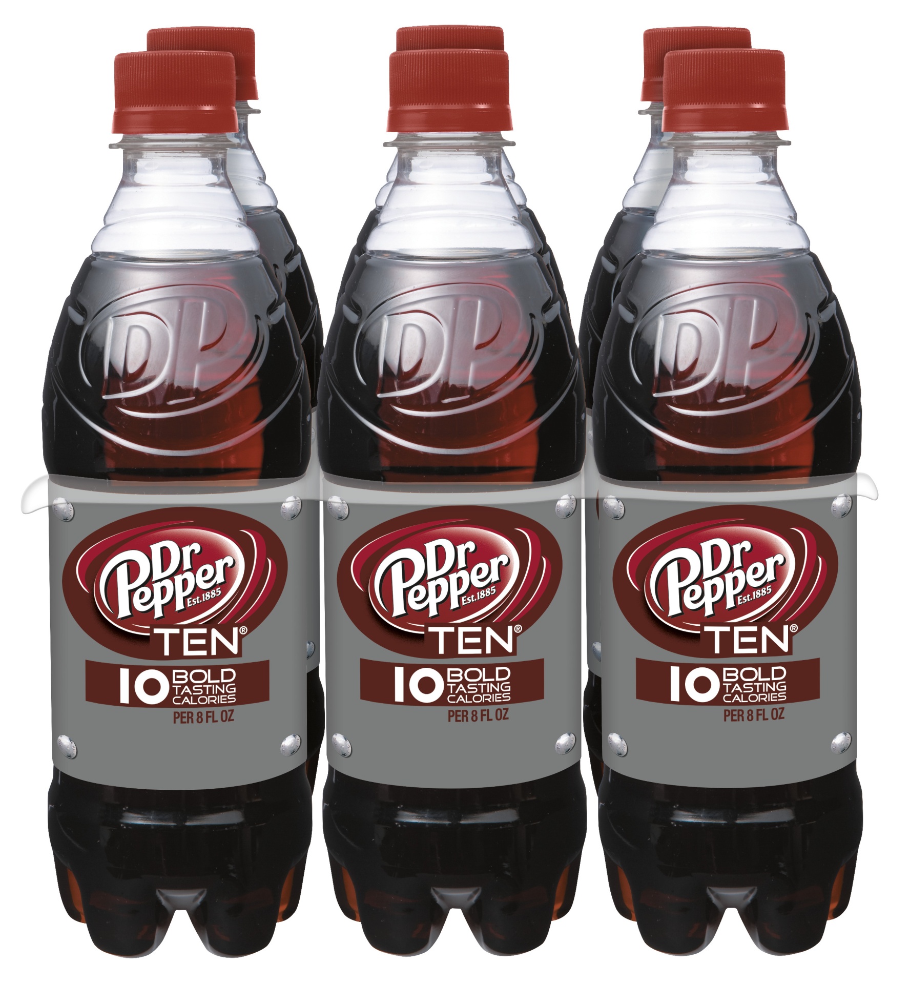 slide 1 of 2, Dr Pepper TEN, 6 ct; 1/2 liter