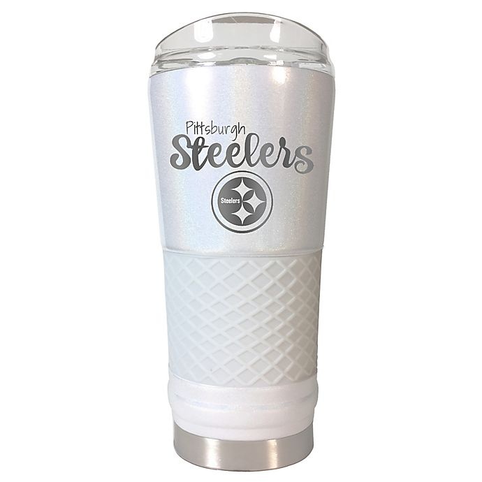 slide 1 of 1, NFL Pittsburgh Steelers Opal Draft Tumbler, 24 oz