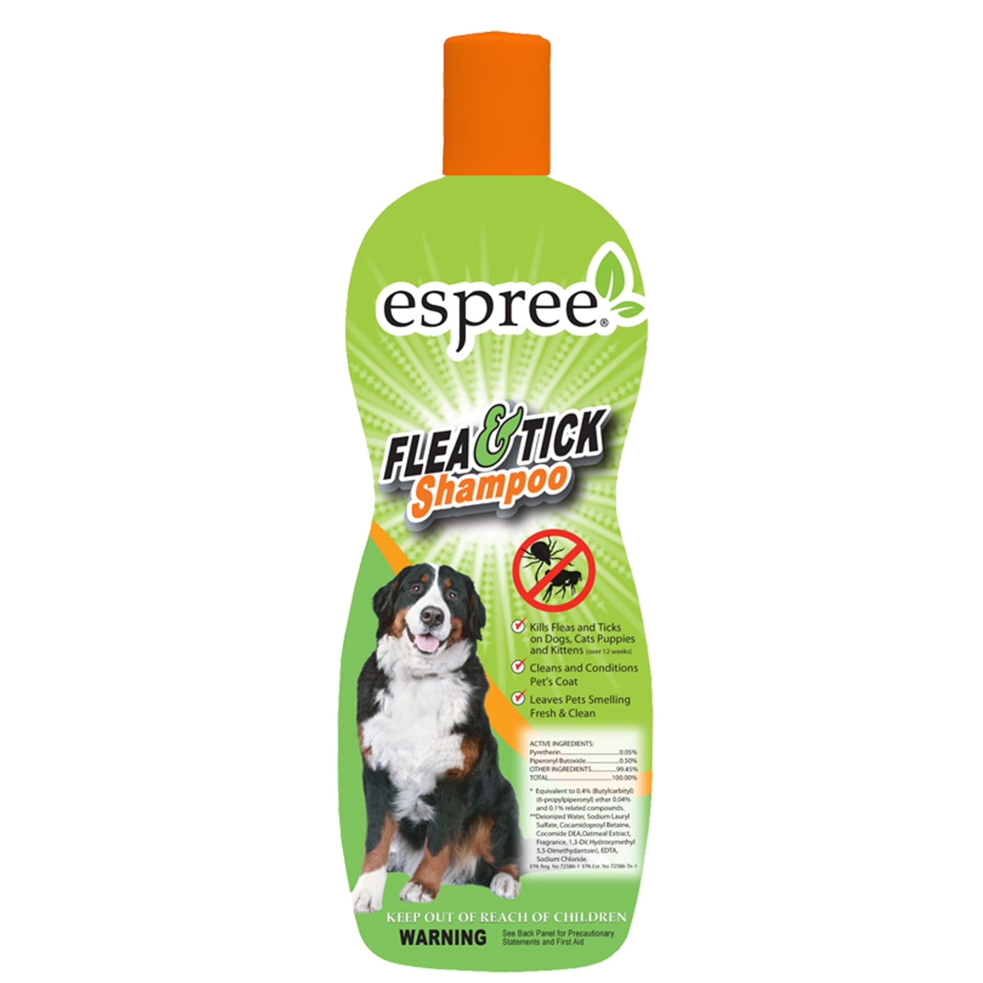 slide 1 of 1, Espree Flea & Tick Shampoo, 20 fl oz