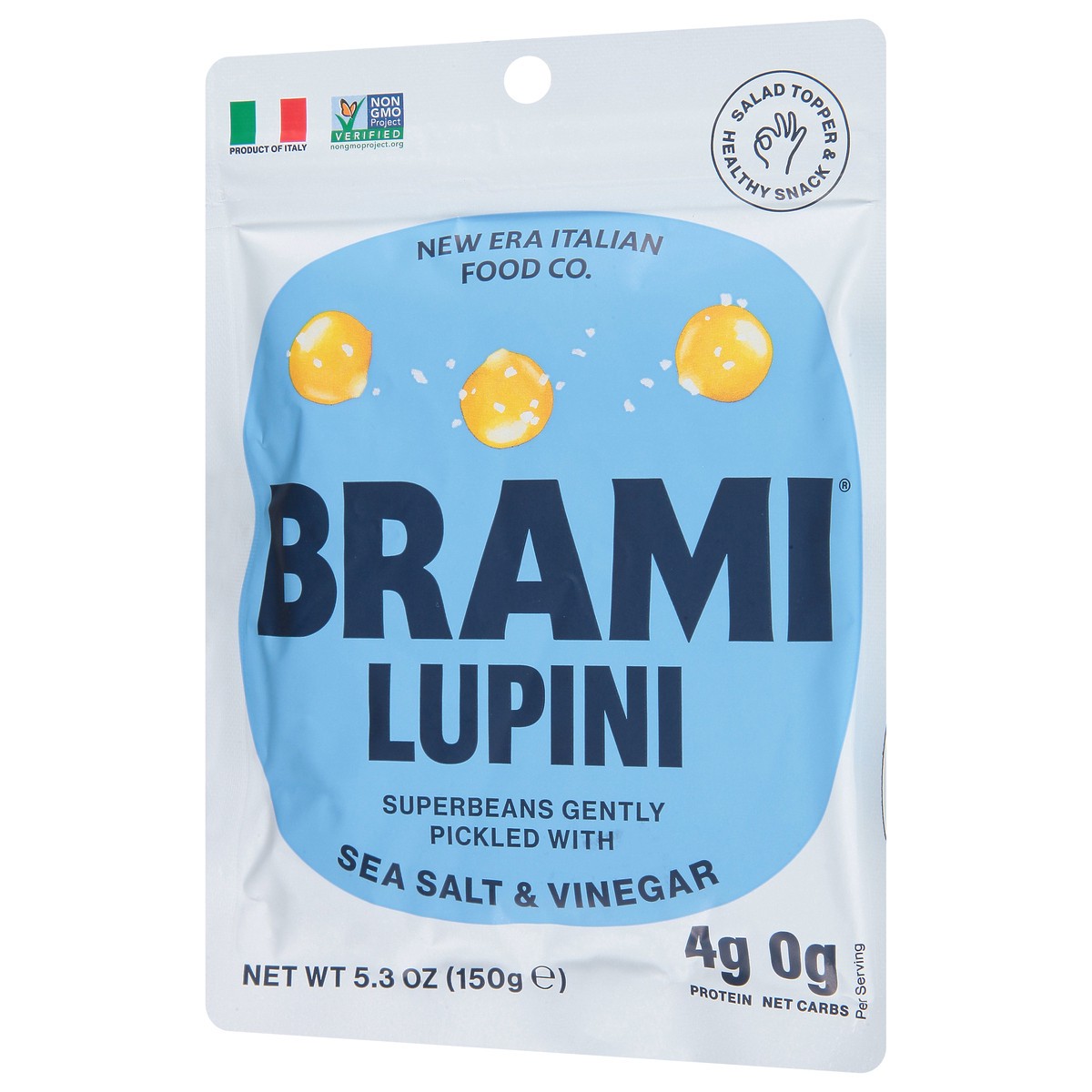 slide 6 of 9, BRAMI Sea Salt & Vinegar Lupini 5.3 oz, 5.3 oz