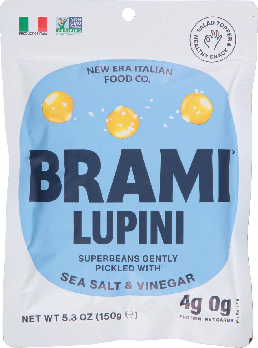 slide 8 of 9, BRAMI Sea Salt & Vinegar Lupini 5.3 oz, 5.3 oz