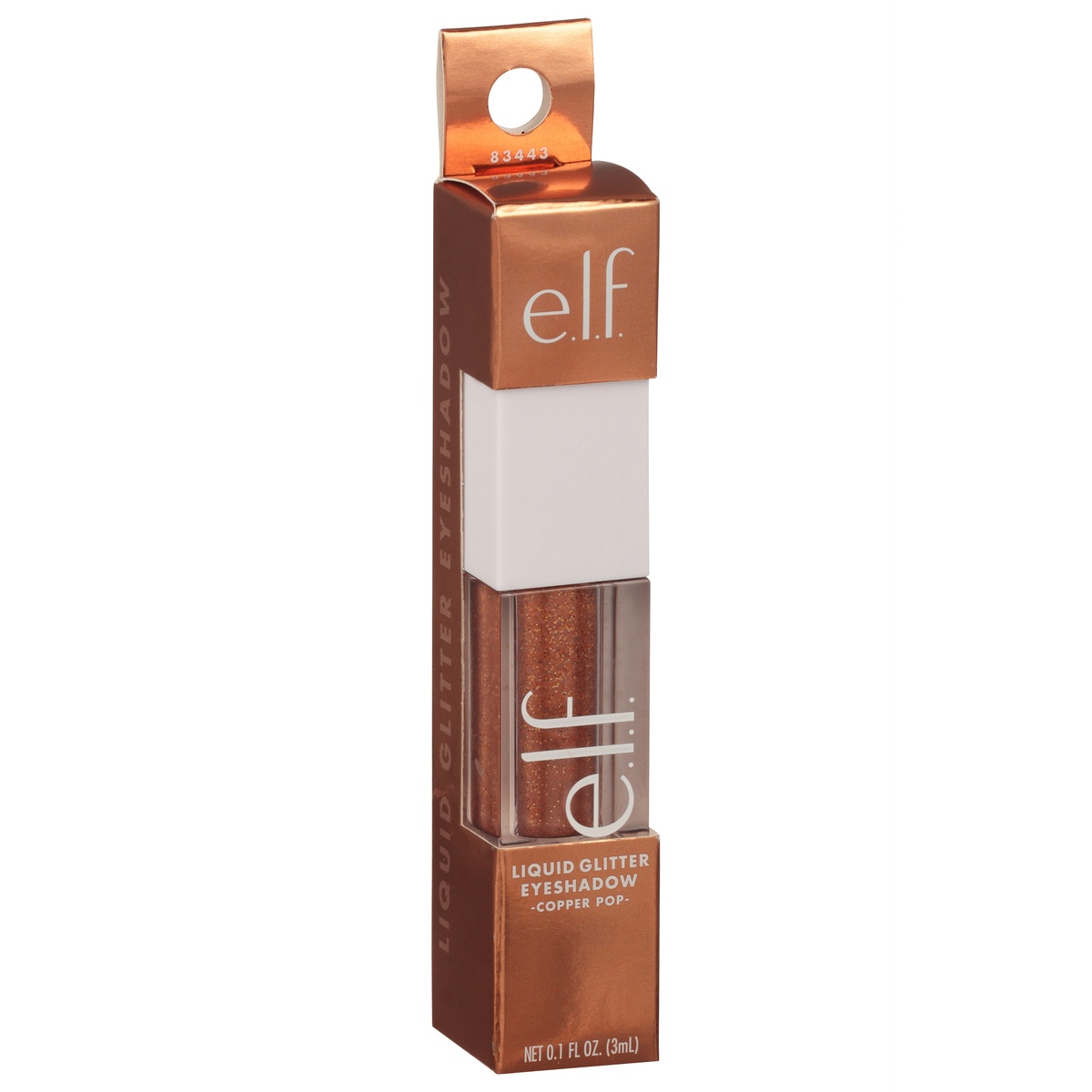 slide 10 of 10, e.l.f. Liquid Glitter Eyeshadow, Copper Pop, 1 ct