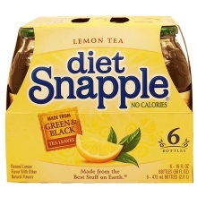 slide 1 of 1, Snapple Lemon Iced Tea, 24 ct