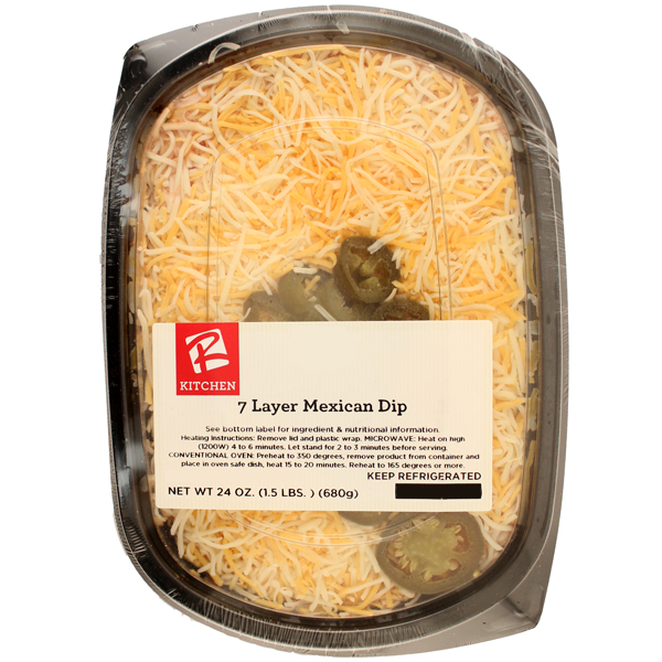 slide 1 of 1, Roche Bros. Mexican Seven Layer Dip, 24 oz