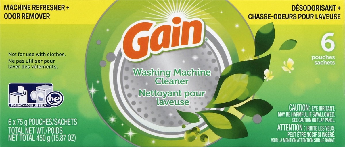 slide 1 of 4, Gain Washing Machine Cleaner 6 ea, 6 ct