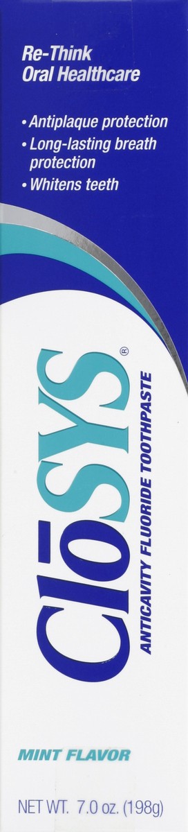 slide 1 of 5, CloSYS Toothpaste 7 oz, 7 oz