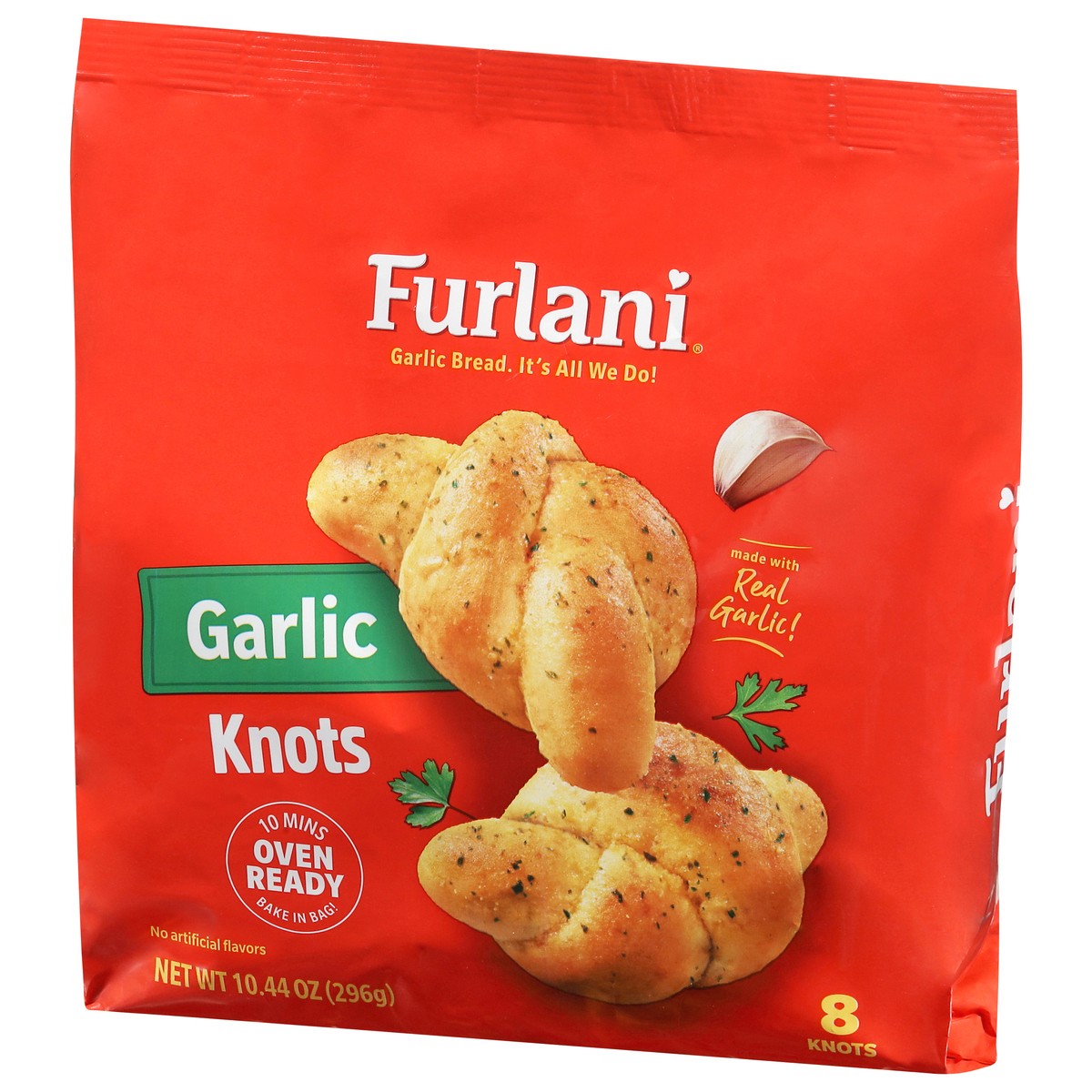 slide 2 of 4, Furlani Garlic Knots 8 Each, 8 ct