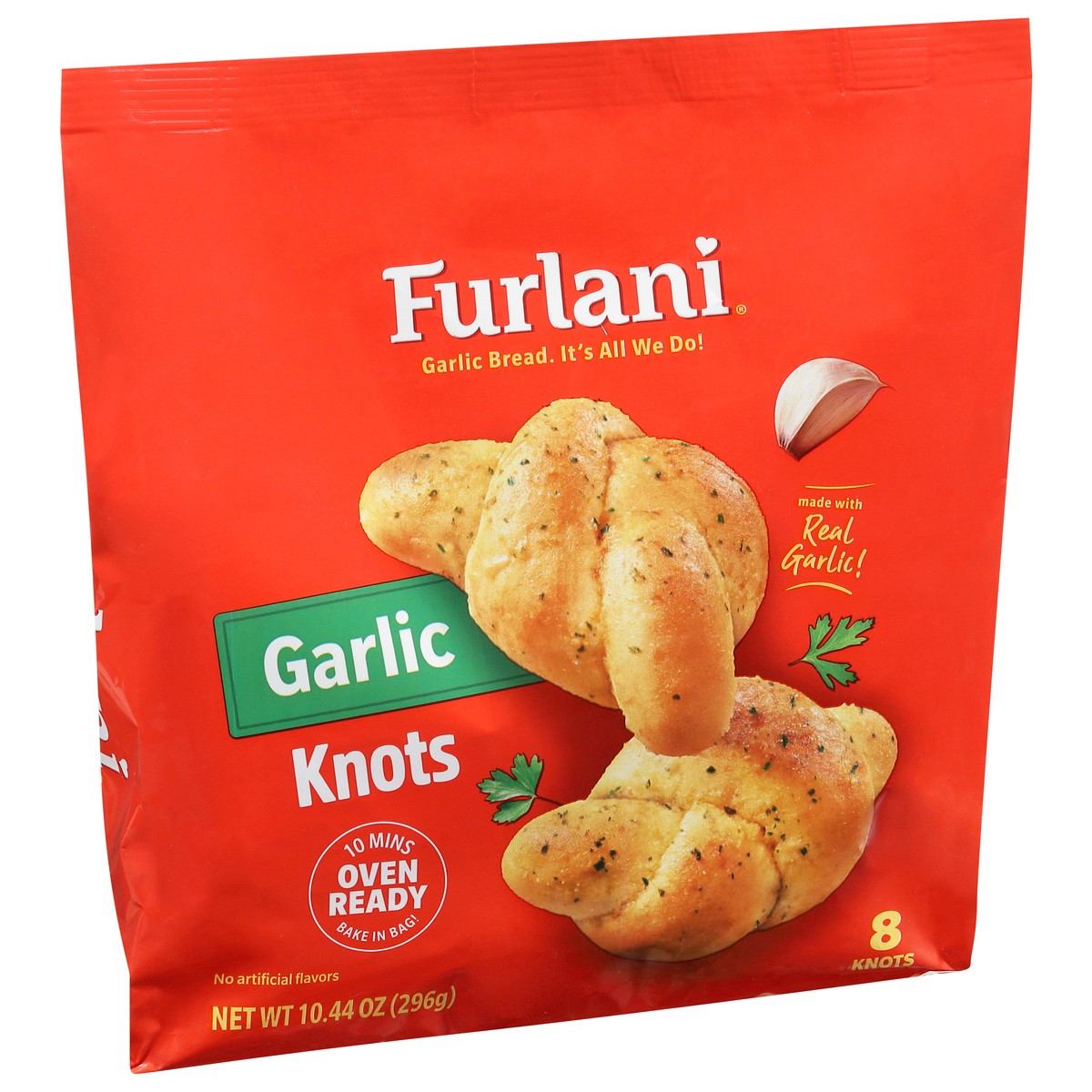 slide 3 of 4, Furlani Garlic Knots 8 Each, 8 ct