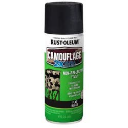 Rust-Oleum Camouflage Spray Paint - Flat Black