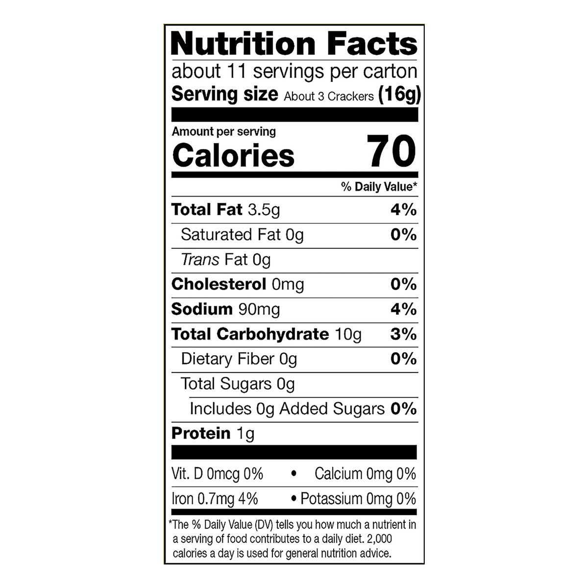 slide 7 of 8, Milton's Organic Crackers - Olive Oil & Sea Salt, 6oz, 6 oz