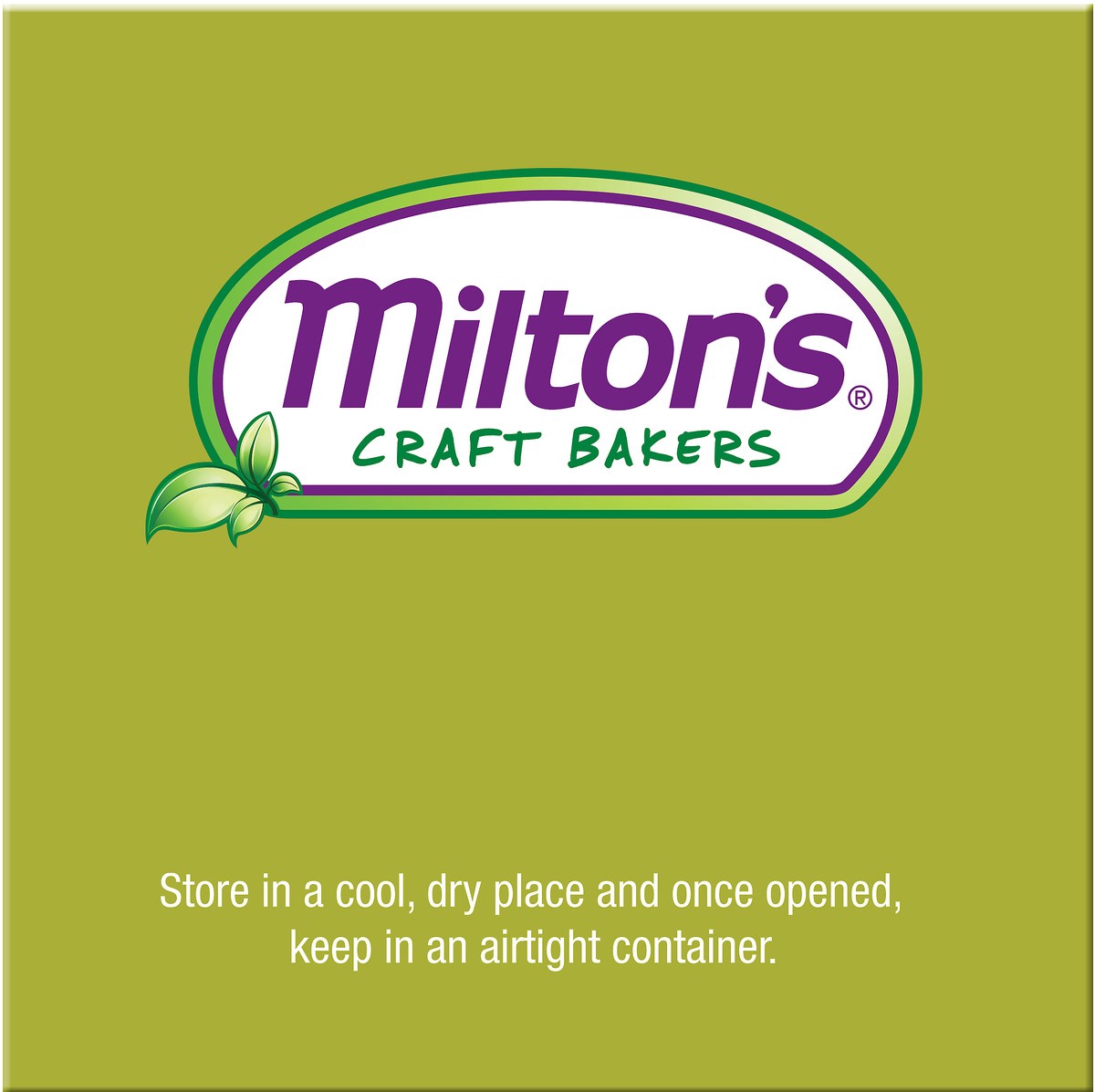 slide 3 of 8, Milton's Organic Crackers - Olive Oil & Sea Salt, 6oz, 6 oz