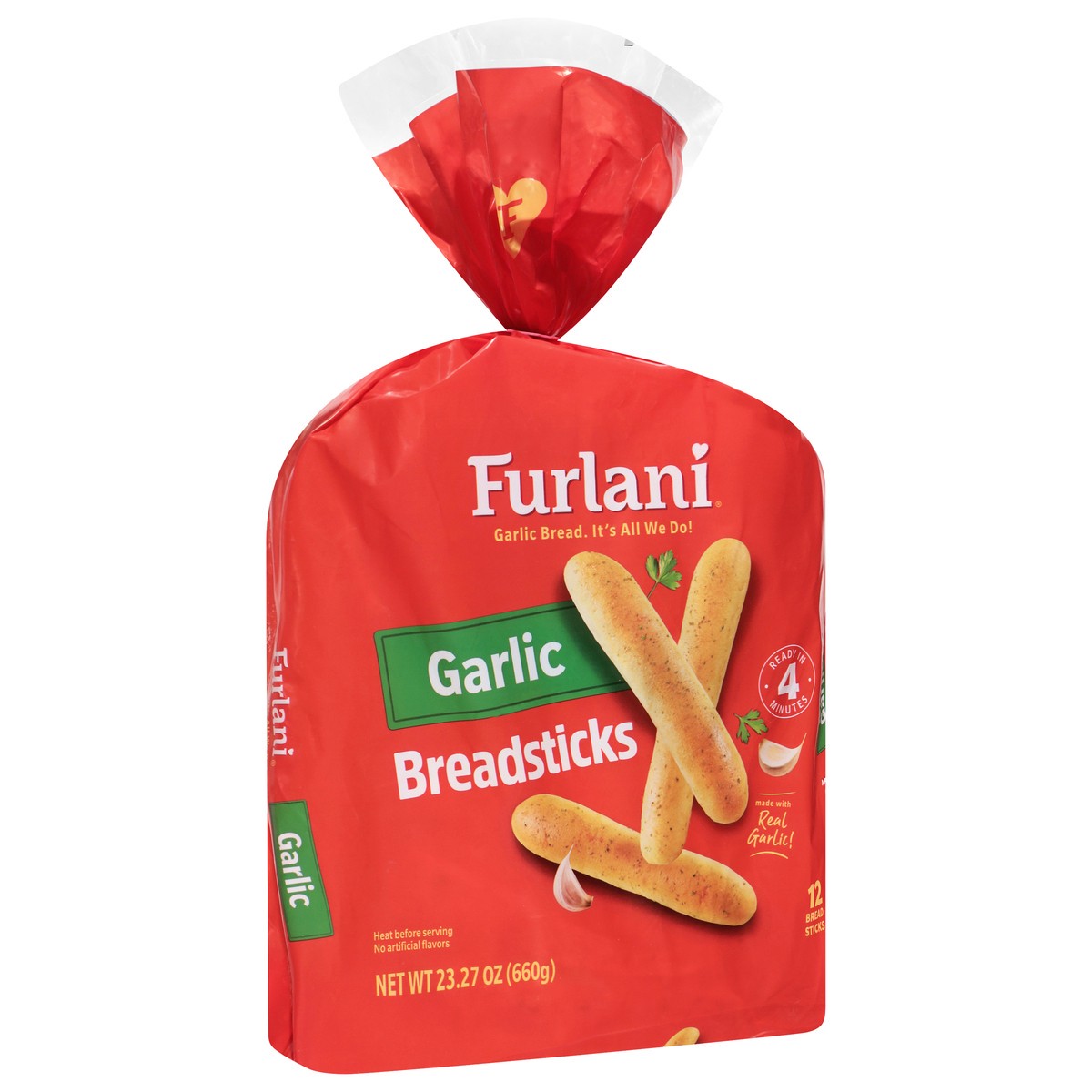 slide 2 of 4, Furlani Garlic Breadsticks 12 Each, 12 ct