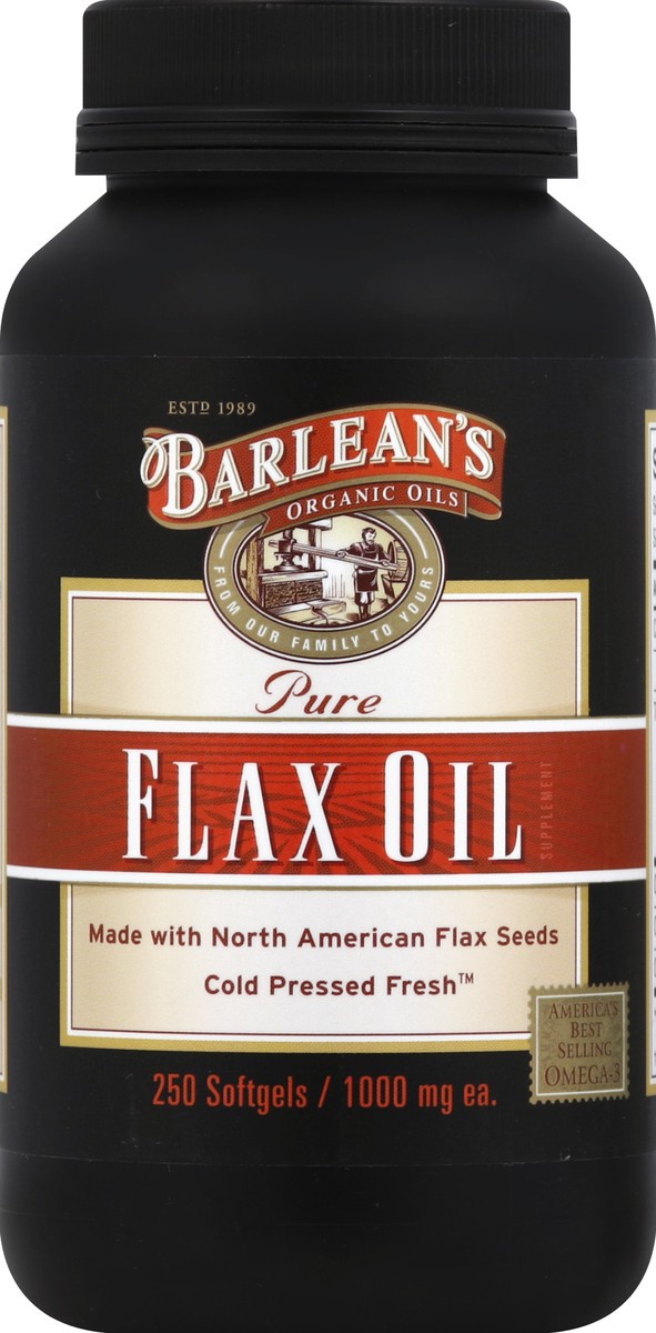 slide 2 of 3, Barlean's Flax Oil 250 ea, 250 ct