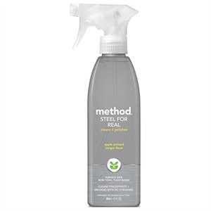 slide 1 of 1, method Stainless Steel Cleaner, 12 fl oz