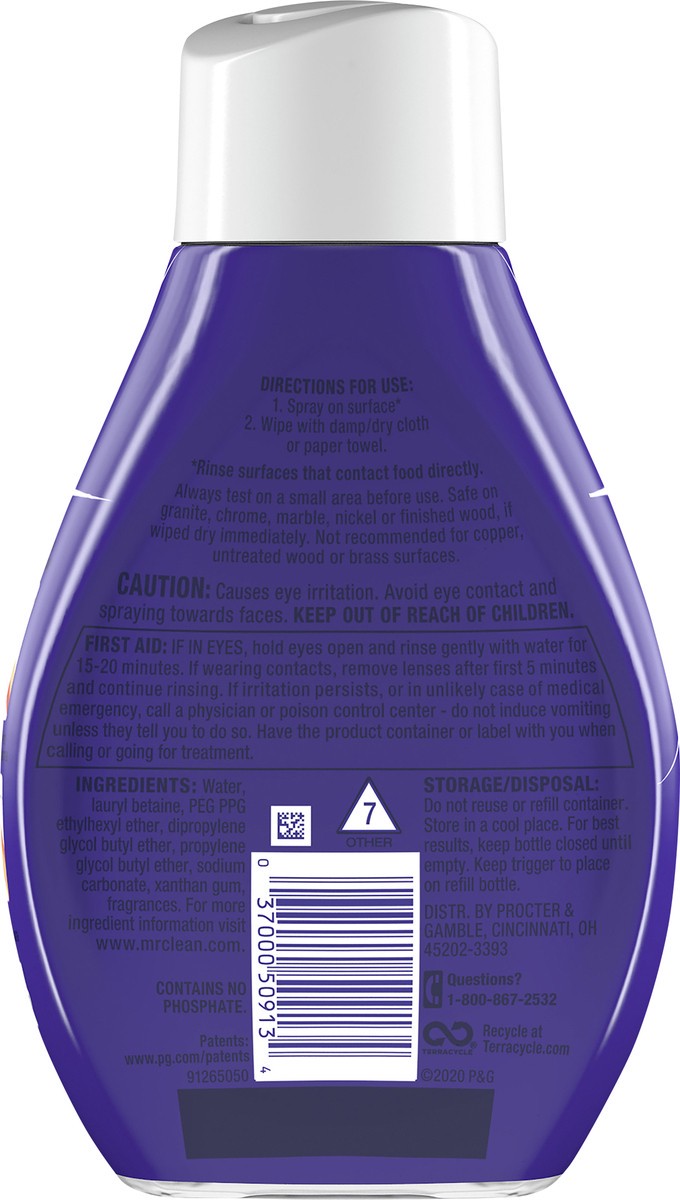 slide 2 of 3, Mr. Clean, Clean Freak Deep Cleaning Mist Multi-Surface Spray, Lavender Scent Refill, 1 count, 16 fl oz, 16 fl oz