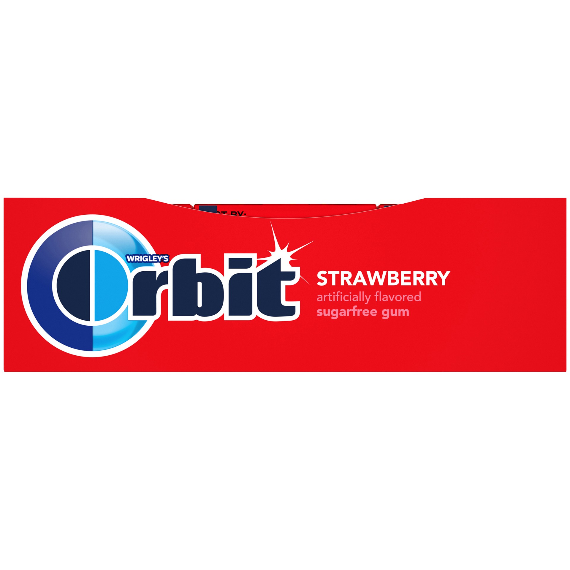 slide 2 of 5, ORBIT Gum Strawberry Sugarfree Chewing Gum, 14 Pieces (Pack of 12), 168 pc