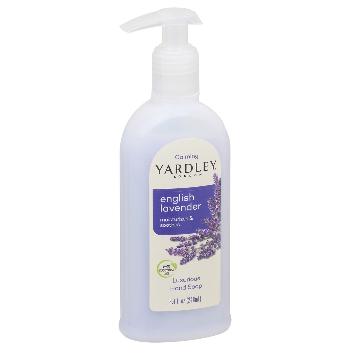 slide 10 of 10, Yardley Hand Soap, Luxurious, English Lavender 8.4 Fl Oz, 8.4 oz