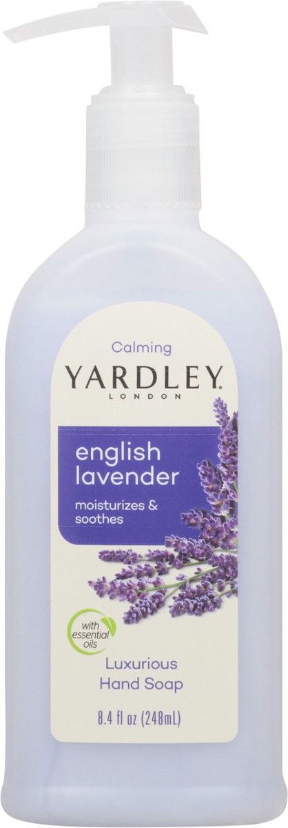 slide 7 of 10, Yardley Hand Soap, Luxurious, English Lavender 8.4 Fl Oz, 8.4 oz