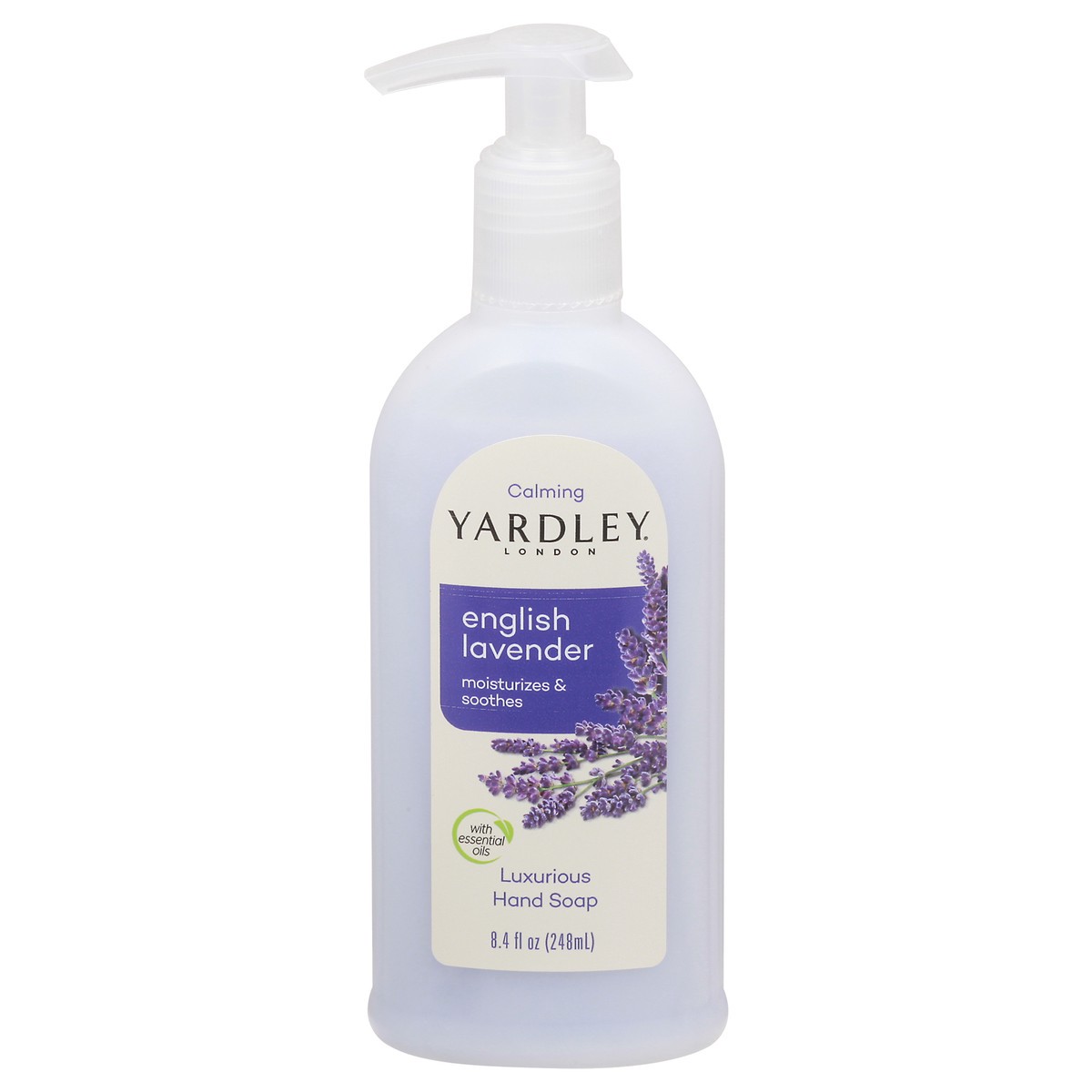slide 9 of 10, Yardley Hand Soap, Luxurious, English Lavender 8.4 Fl Oz, 8.4 oz