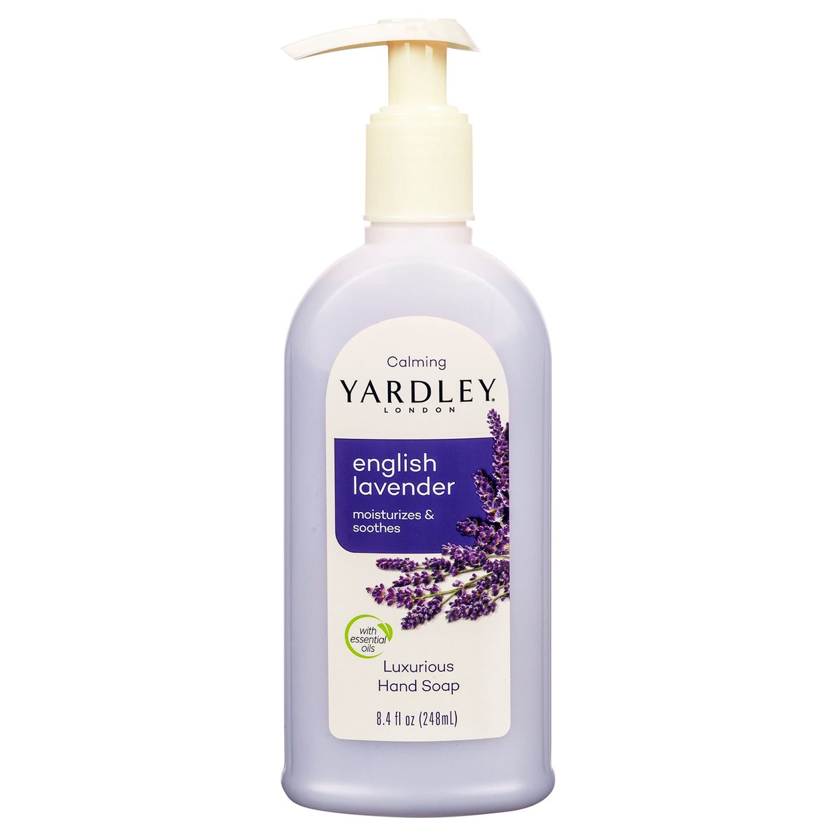slide 1 of 10, Yardley Hand Soap, Luxurious, English Lavender 8.4 Fl Oz, 8.4 oz