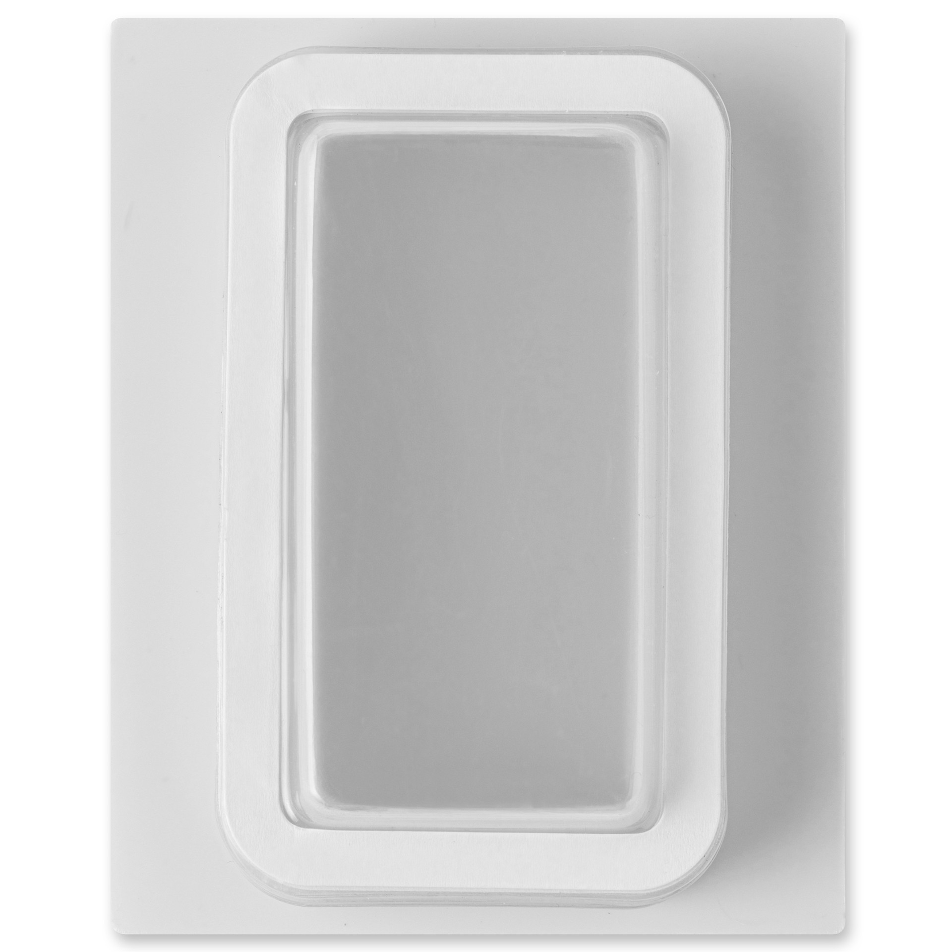 slide 3 of 6, Rectangle Plastic Domes By Recollections, 3.07 in x 1.57 in x 0.27 in