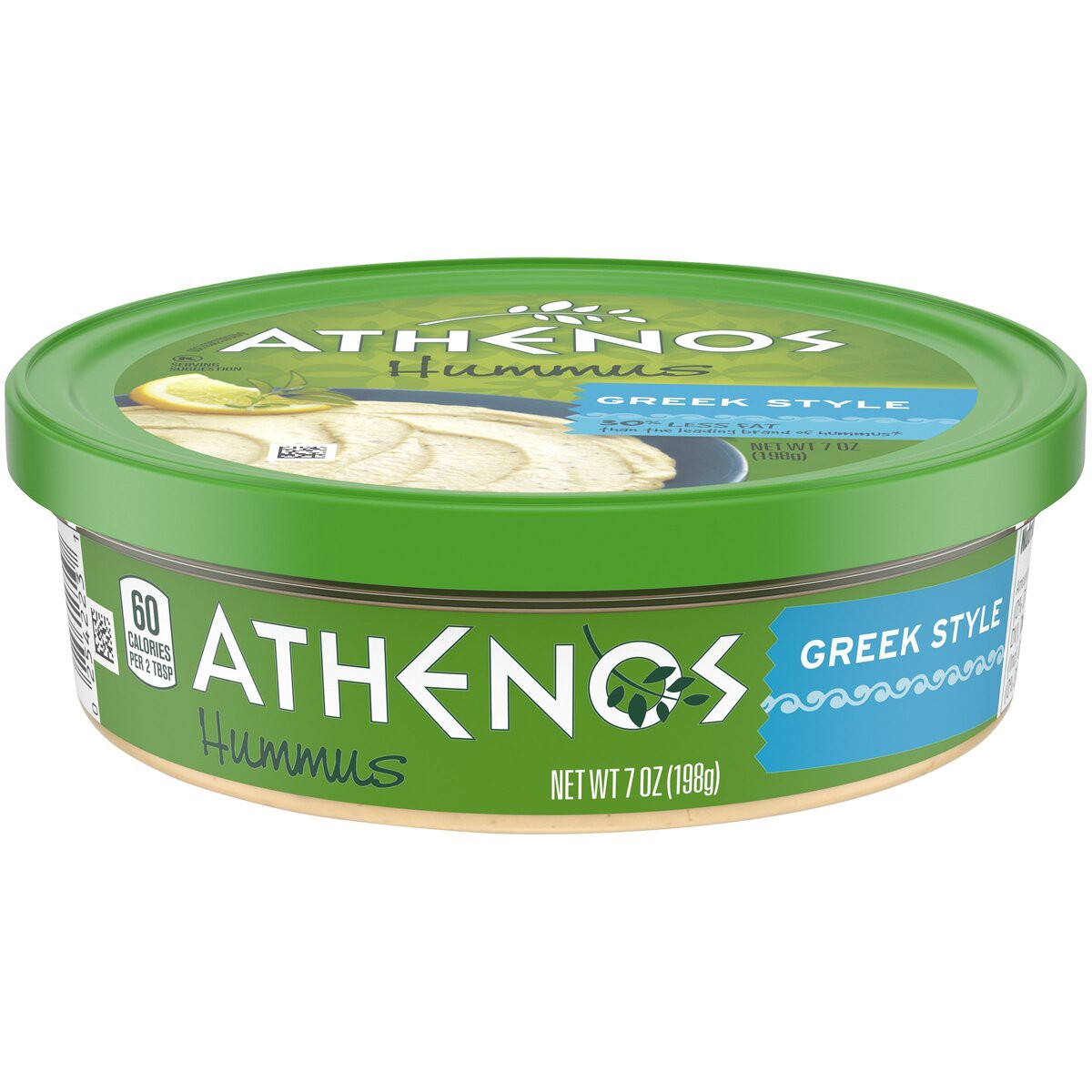 slide 1 of 9, Athenos Greek Style Hummus Tub, 7 oz