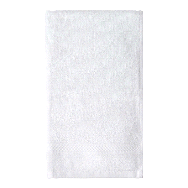 slide 1 of 1, R+R R+ R Hand Towel White, 1 ct