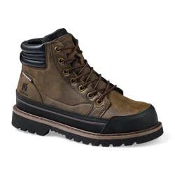 Northline Supply Men's Axis Lace ST Work Boots, Brown, Size 11