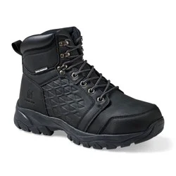 Northline Supply Men's Surge St Work Boots, Black, Size 8 Wide