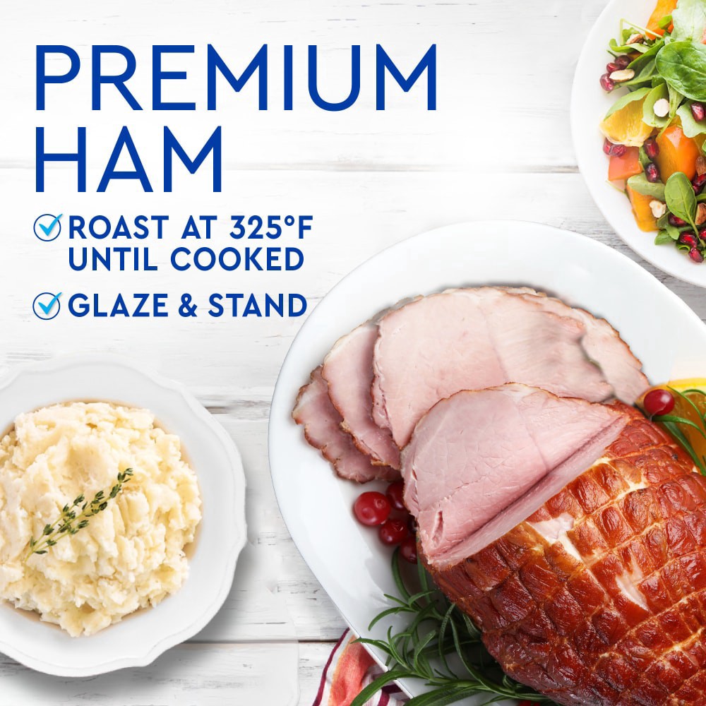 slide 3 of 4, Kroger Boneless Half Ham, per lb
