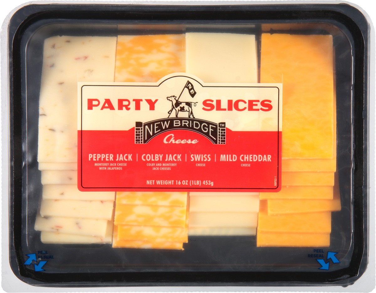 slide 1 of 1, New Bridge Party Slices, 16 oz