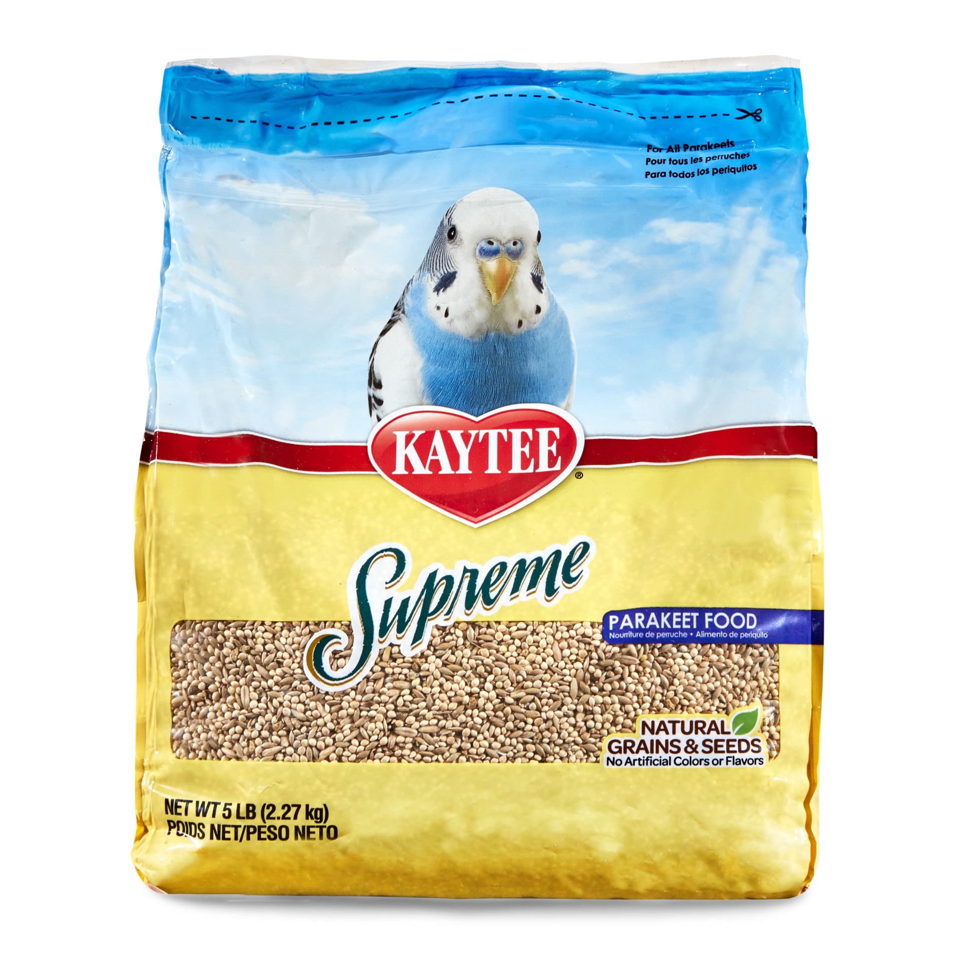 slide 3 of 6, Kaytee Supreme Daily Blend Parakeet Food, 2 lb
