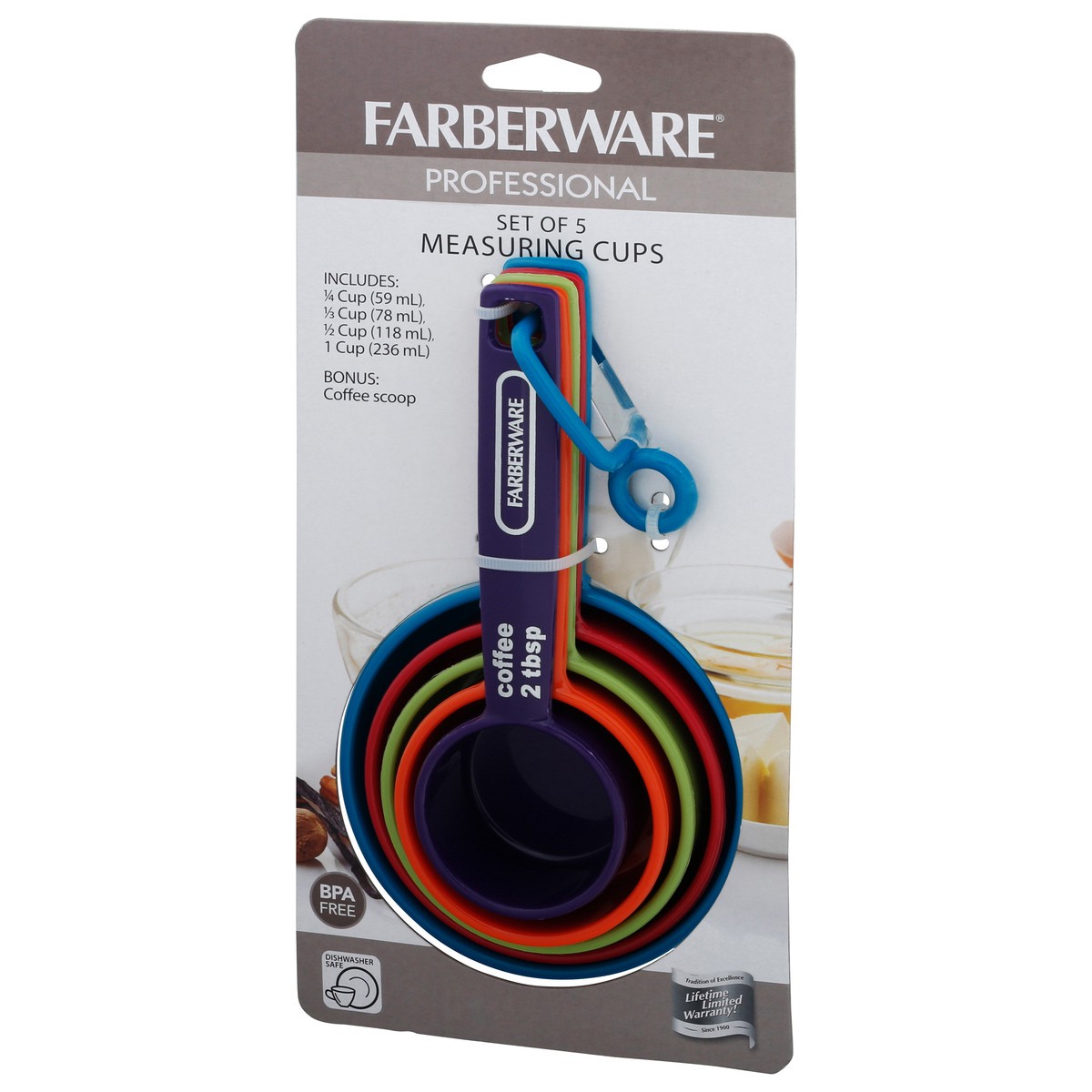 slide 5 of 10, Farberware Pro Measuring Cups w/Coffee Scoop, 1 ct