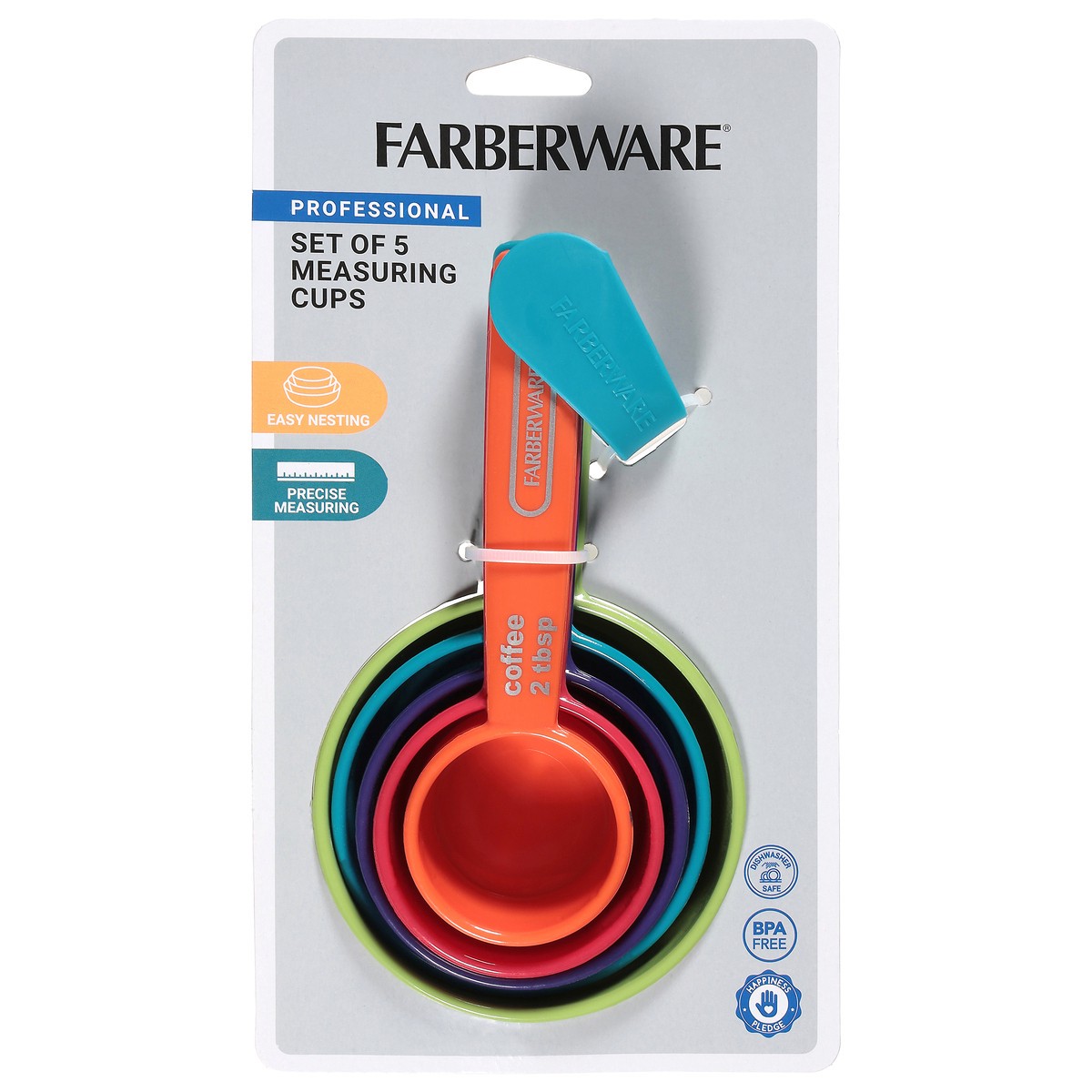 slide 1 of 10, Farberware Pro Measuring Cups w/Coffee Scoop, 1 ct