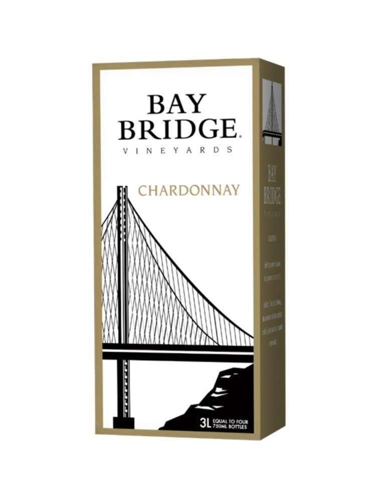slide 1 of 1, Bay Bridge Vineyards Chardonnay White Wine, 3 liter